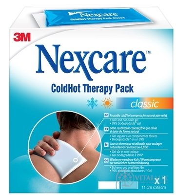 3M Nexcare ColdHot Classic [SelP] gélový obklad, 26x11 cm, 1x1 ks